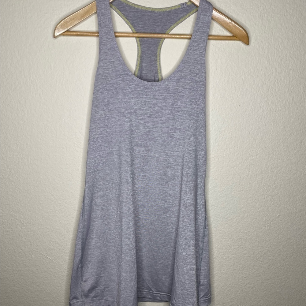 𝅺LULULEMON Women’s Racerback Athletic Tank Top Gray See Description For Size